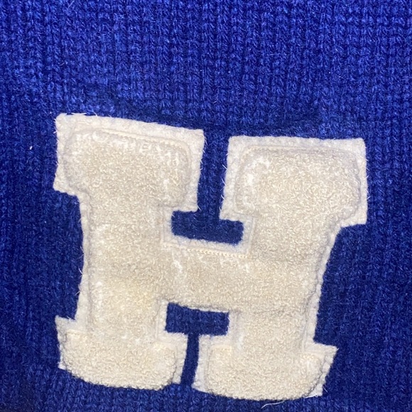 Princeton Knitting Mills Letterman Sweater Vintage S/M - Picture 4 of 7